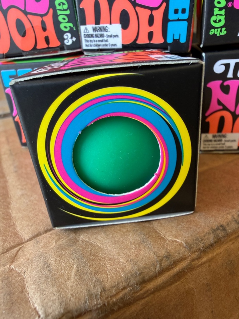 *VIRAL RARE* MINI Groovy NeeDoh blue round ball Squish!!! - Picture 3 of 6